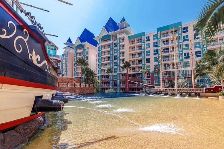 ไม่อนุญาต ตกแต่งครบ Grand​ Caribbean​ Condo​ Resort​ Pattaya
