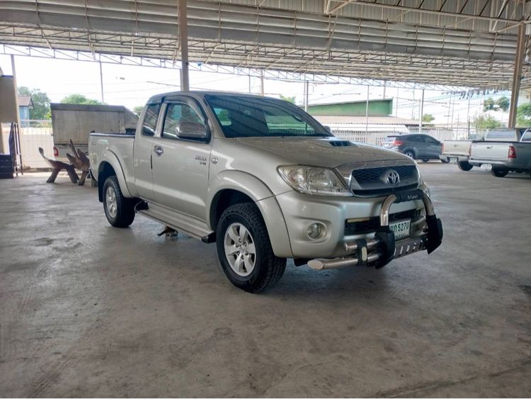 Toyota Hilux Vigo 2011 2.5 E Prerunner Pickup ดีเซล ไม่ติดแก๊ส เกียร์อัตโนมัติ เทา