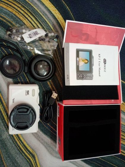 กล้องถ่านรูปดิจิตอล kitbeez kp2 หน้าจอพับได้ 75mp รูปที่ 5