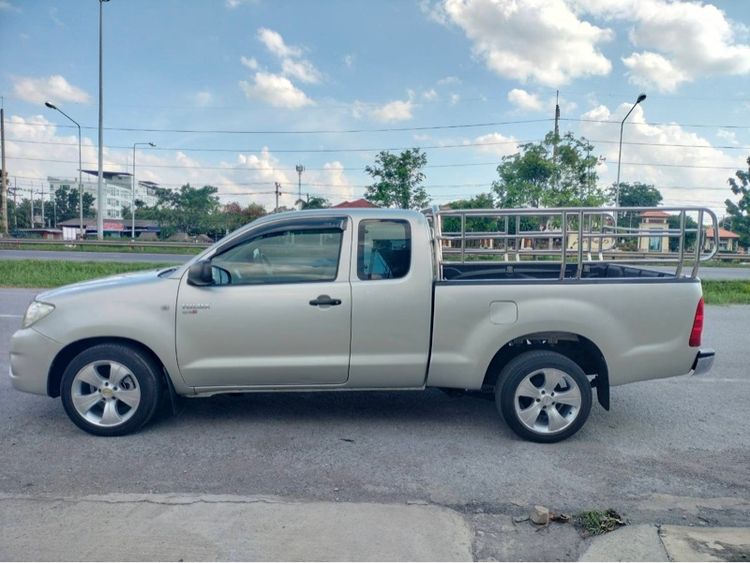 Toyota Hilux Vigo 2010 2.5 J Pickup ดีเซล ไม่ติดแก๊ส เกียร์ธรรมดา เทา รูปที่ 3