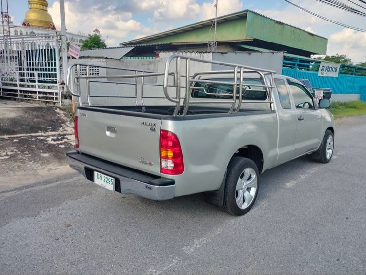 Toyota Hilux Vigo 2010 2.5 J Pickup ดีเซล ไม่ติดแก๊ส เกียร์ธรรมดา เทา รูปที่ 4