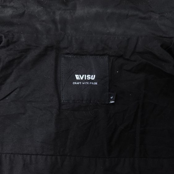 Evisu Black Varsity Jacket รอบอก 51” รูปที่ 11
