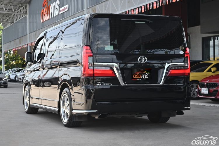 Toyota Majesty 2020 2.8 Premium Van ดีเซล ไม่ติดแก๊ส เกียร์อัตโนมัติ ดำ รูปที่ 3