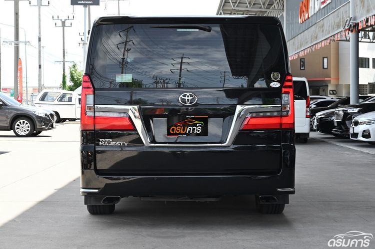 Toyota Majesty 2020 2.8 Premium Van ดีเซล ไม่ติดแก๊ส เกียร์อัตโนมัติ ดำ รูปที่ 4