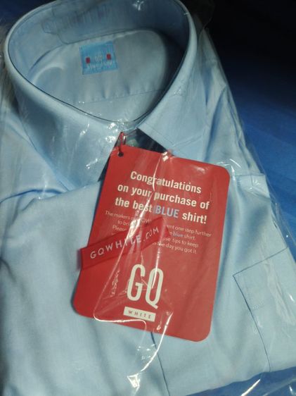 ฟ้า EU 37 อื่นๆ เสื้อเชิ้ตแขนยาวผู้ชาย