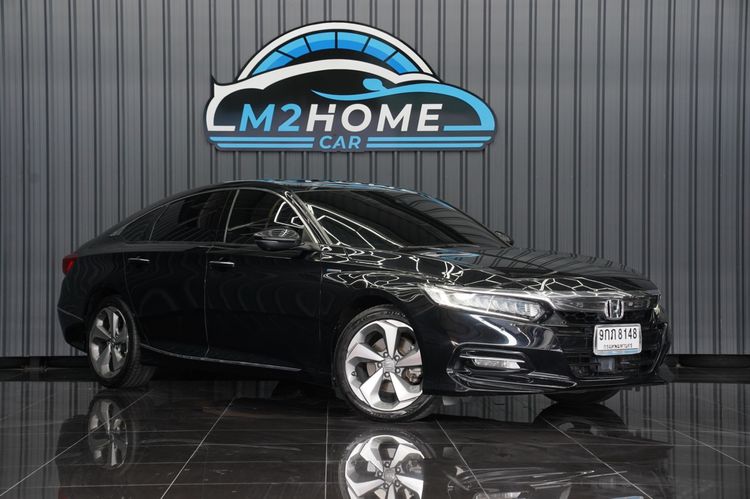 Honda Accord 2019 2.0 Hybrid Tech Sedan ไฮบริด เกียร์อัตโนมัติ ดำ รูปที่ 3