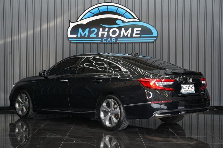 Honda Accord 2019 2.0 Hybrid Tech Sedan ไฮบริด เกียร์อัตโนมัติ ดำ รูปที่ 4