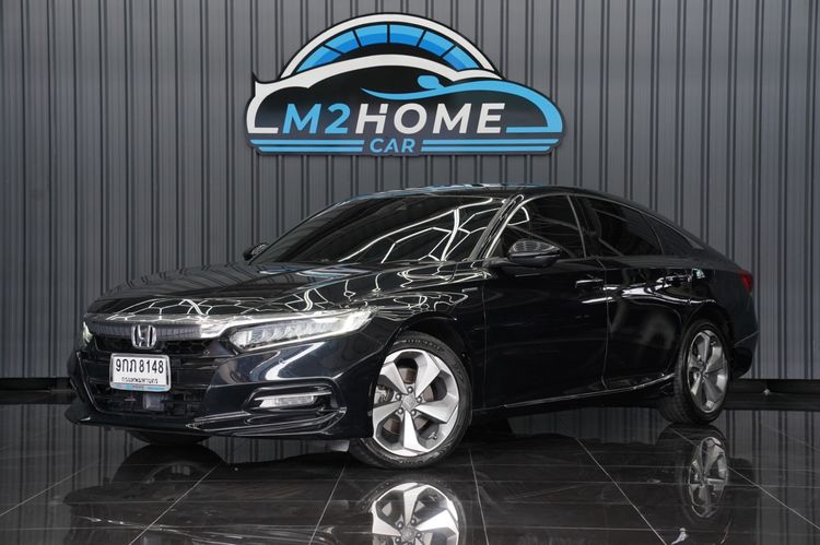 Honda Accord 2019 2.0 Hybrid Tech Sedan ไฮบริด เกียร์อัตโนมัติ ดำ