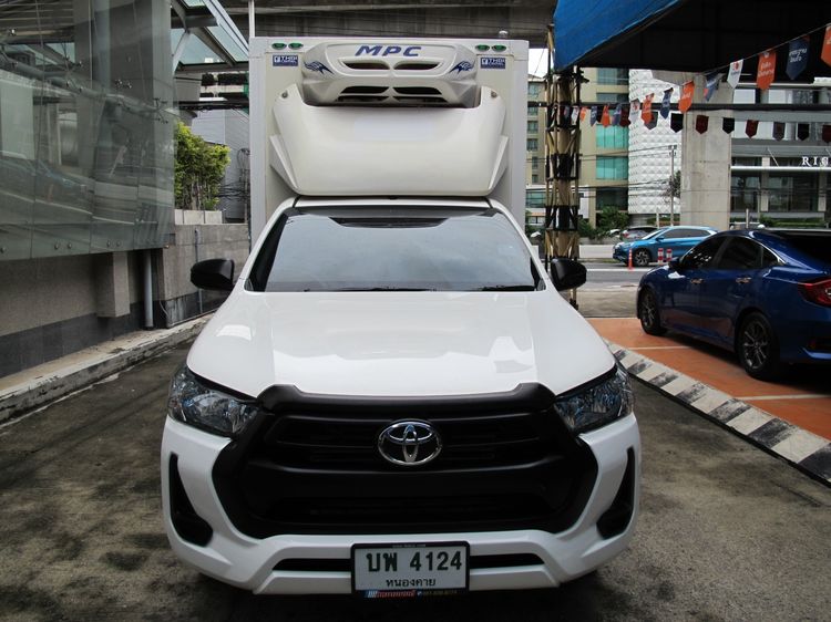 Toyota Hilux Revo 2024 2.4 Entry Van ดีเซล ไม่ติดแก๊ส เกียร์ธรรมดา ขาว รูปที่ 3