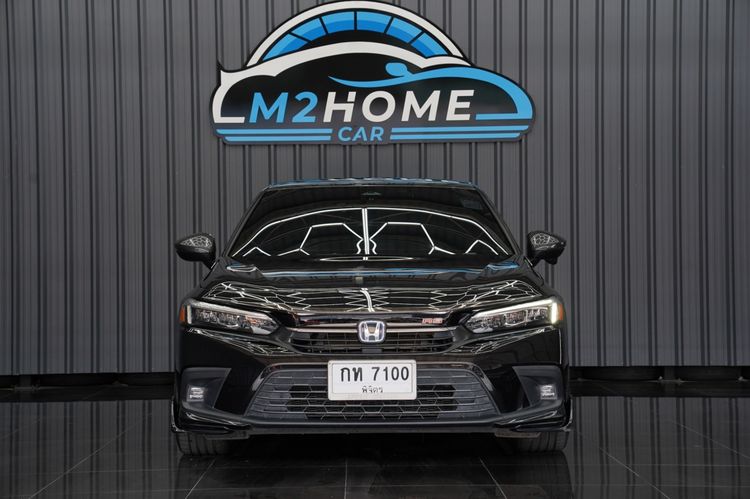 Honda Civic 2023 2.0 eHEV RS Sedan ไฮบริด เกียร์อัตโนมัติ ดำ รูปที่ 2