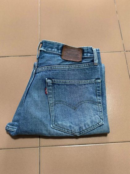 ขายตามสภาพเซอร์ Levis 501วินเทจ ยุค 80s 90s ถุงกระเป๋าสกรีน Made in USA แท้ กระดุมปั๊ม 501 รูปที่ 12