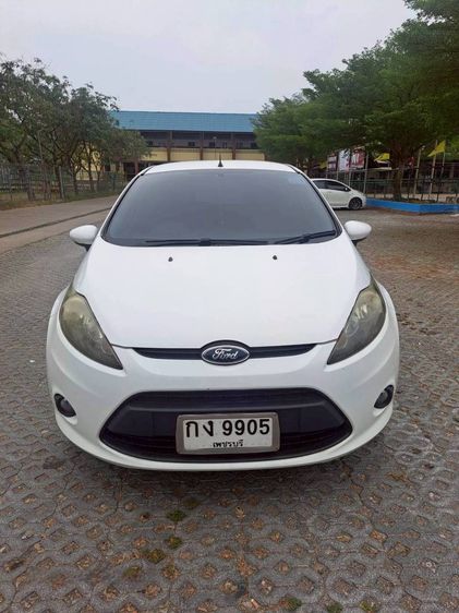 Ford Fiesta 2012 1.4 Style Sedan เบนซิน LPG เกียร์อัตโนมัติ ขาว