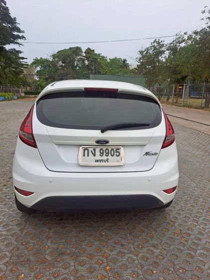 Ford Fiesta 2012 1.4 Style Sedan เบนซิน LPG เกียร์อัตโนมัติ ขาว รูปที่ 2