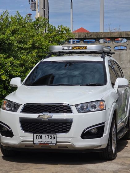 รถ Chevrolet Captiva 2.0 LSX สี ขาว