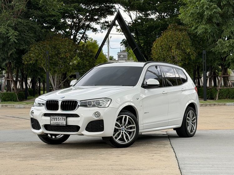 BMW X3 2018 Utility-car ดีเซล ไม่ติดแก๊ส เกียร์อัตโนมัติ ขาว