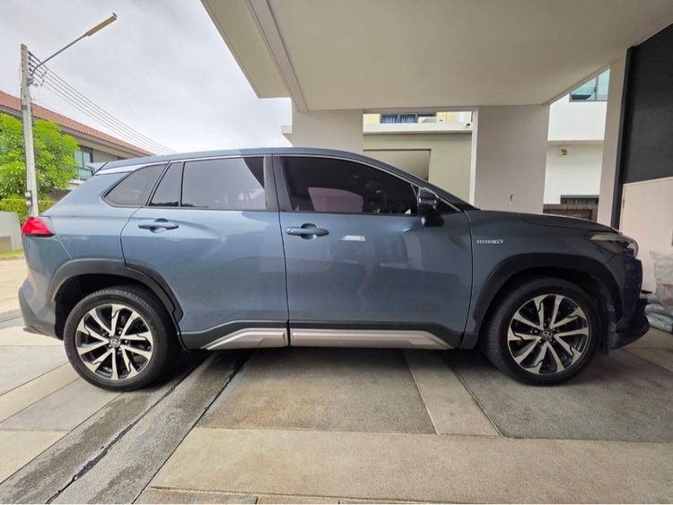 Toyota Corolla Cross 2020 1.8 Hybrid Premium Utility-car ไฮบริด เกียร์อัตโนมัติ ฟ้า รูปที่ 4