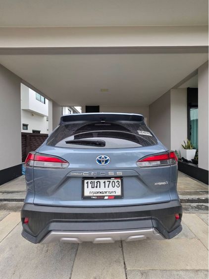 Toyota Corolla Cross 2020 1.8 Hybrid Premium Utility-car ไฮบริด เกียร์อัตโนมัติ ฟ้า รูปที่ 2