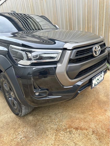Toyota Hilux Revo 2021 2.4 E Prerunner Pickup ดีเซล ไม่ติดแก๊ส เกียร์อัตโนมัติ ดำ รูปที่ 3