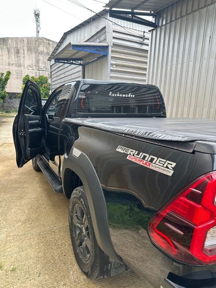 Toyota Hilux Revo 2021 2.4 E Prerunner Pickup ดีเซล ไม่ติดแก๊ส เกียร์อัตโนมัติ ดำ รูปที่ 4