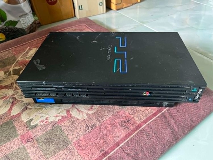 Sony อุปกรณ์เสริมเพลสเตชั่น เชื่อมต่อไร้สายไม่ได้ เครื่องเล่นเกมส์ PS2 