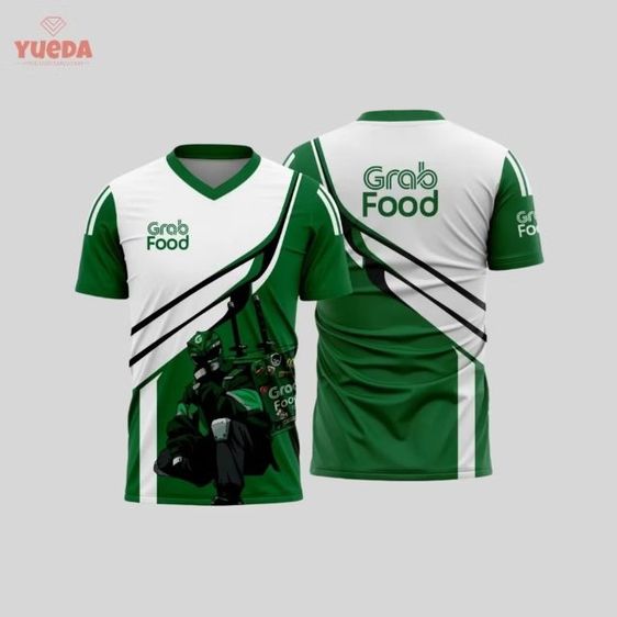 เสื้อยืดไรเดอร์Grab  LINE Man  Shopee 
เสื้อยืดพนักงานส่งของส่งอาหาร ทั้งแขนสั้น
แขนยาว ผ้าดี กันแดด
