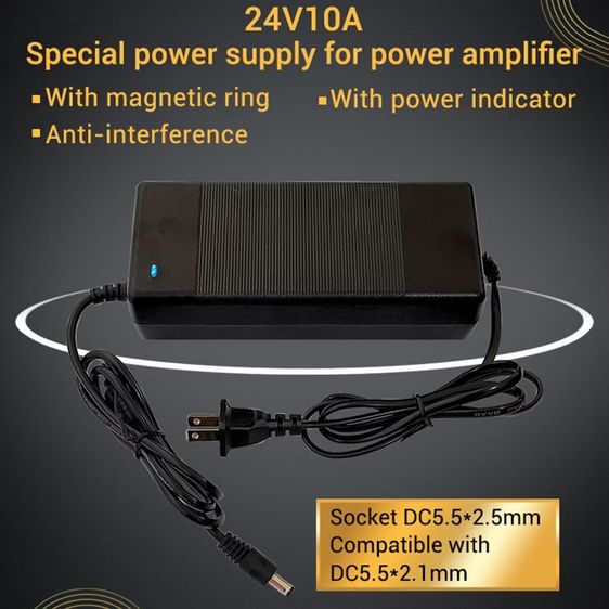 DiYMORE ADAPTER 24V 10A ใช้กับแอมป์จิ๋วทุกรุ่น SPR MiNiAMP รูปที่ 4