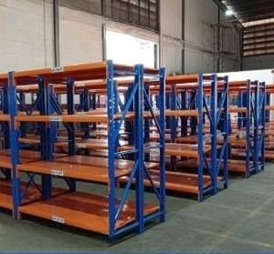 ชั้นวางสินค้า (Micro Rack)ขนาดใหญ่ สีน้ำเงิน-ส้ม Large Rack ชั้นจัดเก็บสินค้าและวัสดุ 
