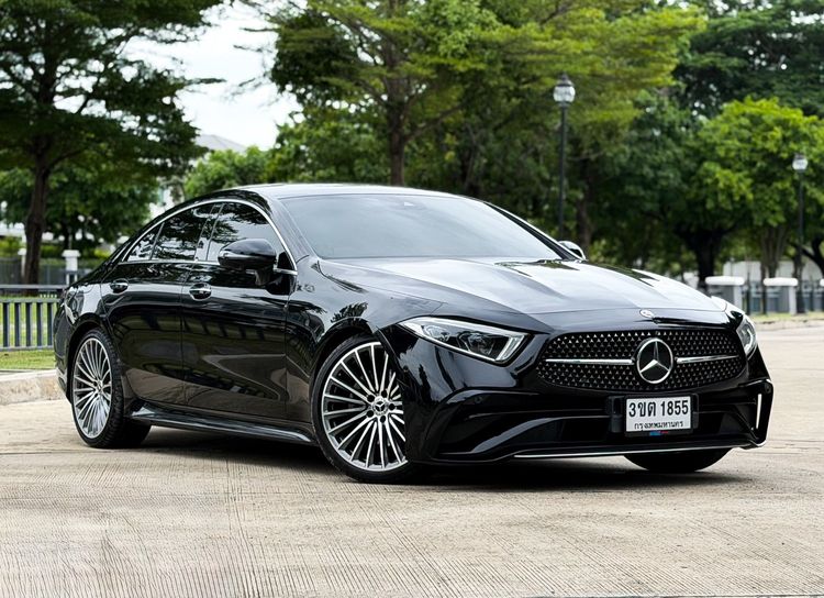 Mercedes-Benz CLS-Class 2022 CLS220 D AMG Sedan ดีเซล ไม่ติดแก๊ส เกียร์อัตโนมัติ ดำ รูปที่ 3