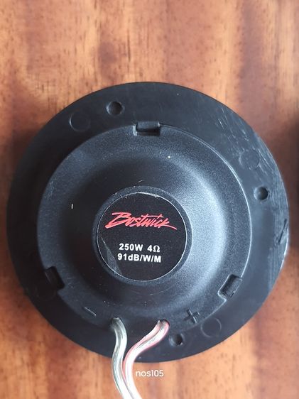 Tweeter Bostwick TW-L2 250w 4ohm 91dB SPR MiNiAMP รูปที่ 4