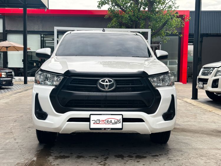 Toyota Hilux Revo 2022 2.4 Entry Pickup ดีเซล เกียร์ธรรมดา ขาว รูปที่ 2