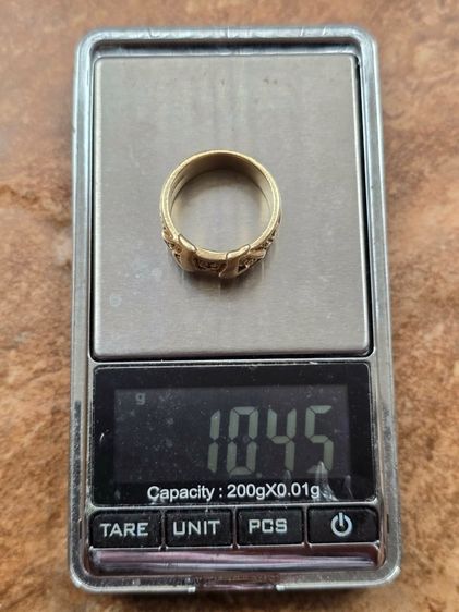 แหวนทองเคนอก 9k ENGLAND ลายเข็มกลัด งานอังกฤษแท้ ตัวเรือนทองคำแท้ 9k น้ำหนัก 10.4กรัม  รูปที่ 14