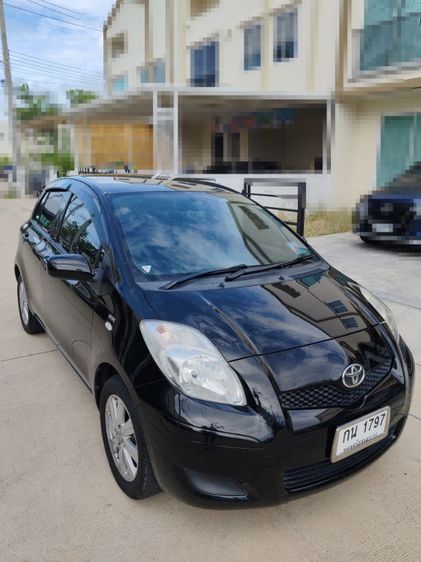 Toyota Yaris 2012 1.5 J Sedan เบนซิน ไม่ติดแก๊ส เกียร์อัตโนมัติ ดำ รูปที่ 3