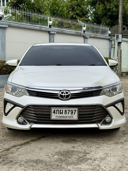 Toyota Camry 2015 2.0 G Extremo Sedan เบนซิน ไม่ติดแก๊ส เกียร์อัตโนมัติ ขาว รูปที่ 4