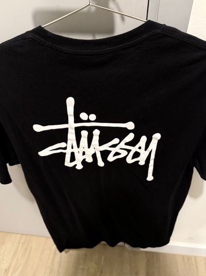 เสื้อยืดสีดำ Stussy แท้