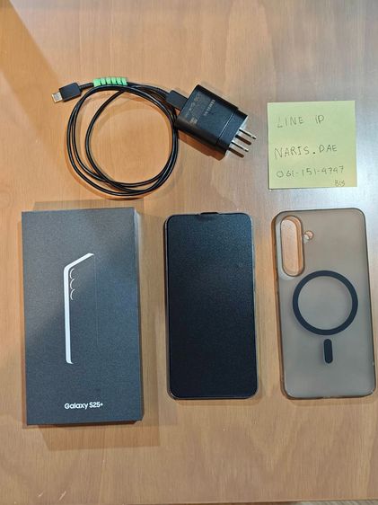 Samsung S25 PLUS ความจุ 512 GB สีเทาดำ เครื่องศูนย์ไทย