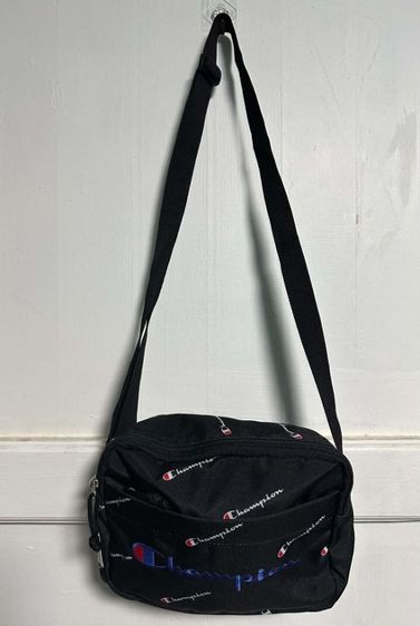Champion Black w Multi-Logo Passport Waist Pack