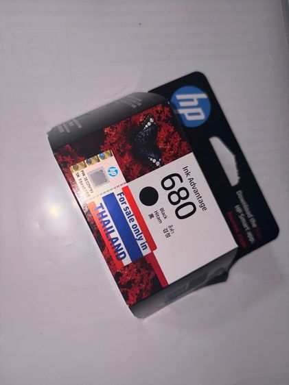 พริ้นเตอร์อิงค์แท้งค์ หมึกพิมพ์ Hp 680 สีดำ กับ สามสี แพ็คคู่