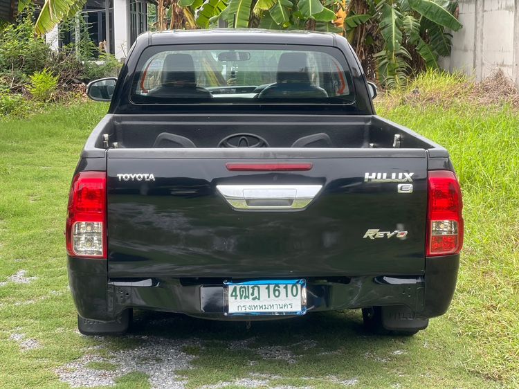 Toyota Hilux Revo 2015 2.4 E Pickup ดีเซล ไม่ติดแก๊ส เกียร์ธรรมดา ดำ รูปที่ 4
