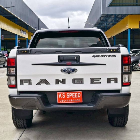 Ford Ranger 2020 2.0 Hi-Rider Wildtrak Pickup ดีเซล ไม่ติดแก๊ส เกียร์อัตโนมัติ ขาว รูปที่ 4