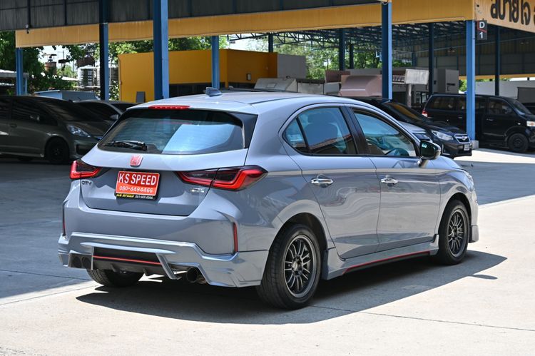 Honda City 2021 1.0 SV Sedan เบนซิน ไม่ติดแก๊ส เกียร์อัตโนมัติ เทา รูปที่ 4