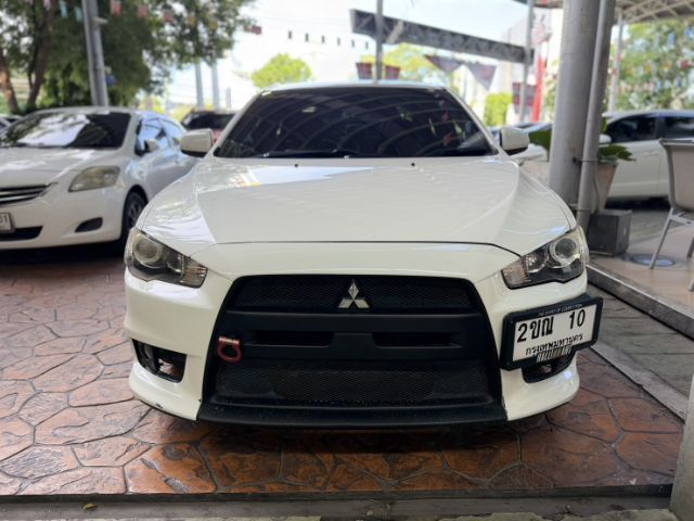 รถ Mitsubishi Lancer Ex 1.8 GLS สี ขาว