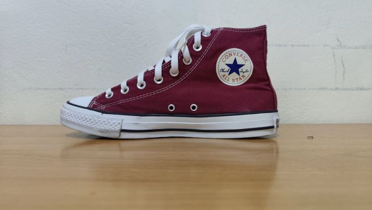 แดง ผ้าใบ รองเท้าผ้าใบ UK 7.5 | EU 41 1/3 | US 8 Converse 41.0 26.0 แท้ มือสอง