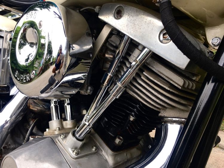 Harley-Davidson shovelhead 1973 FLH Electra Glide Thai Police รูปที่ 7