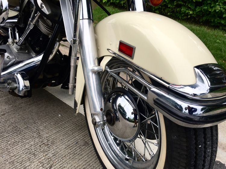 Harley-Davidson shovelhead 1973 FLH Electra Glide Thai Police รูปที่ 5