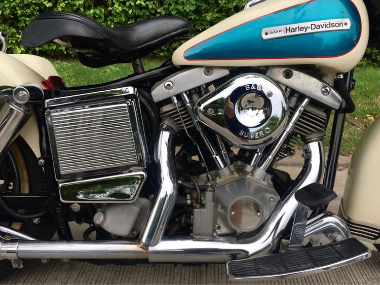 Harley-Davidson shovelhead 1973 FLH Electra Glide Thai Police รูปที่ 4
