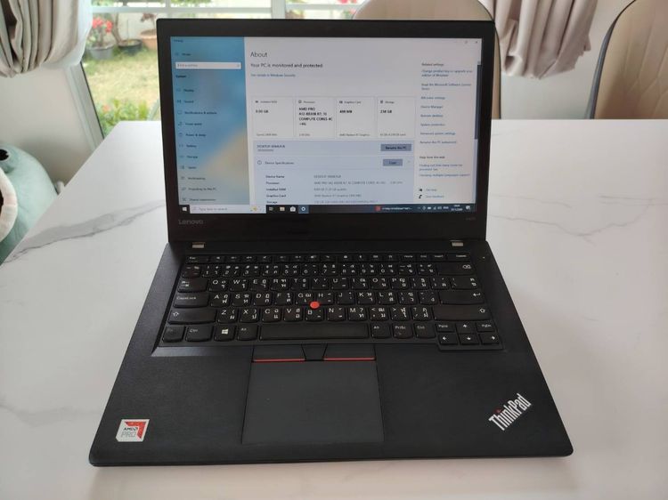 Thinkpad A475 AMD PRO A12 8830B R7 2.5 Ghz Ram 8 Gb SSD M.2 256 Gb จอ 14 นิ้ว