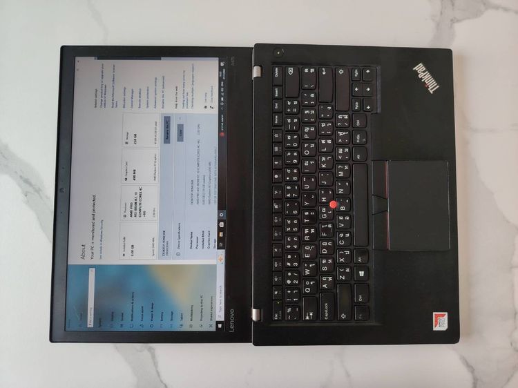 Thinkpad A475 AMD PRO A12 8830B R7 2.5 Ghz Ram 8 Gb SSD M.2 256 Gb จอ 14 นิ้ว รูปที่ 6