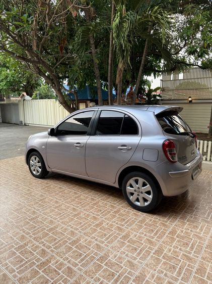 Nissan March 2010 1.2 E Sedan เบนซิน ไม่ติดแก๊ส เกียร์อัตโนมัติ บรอนซ์ทอง รูปที่ 4