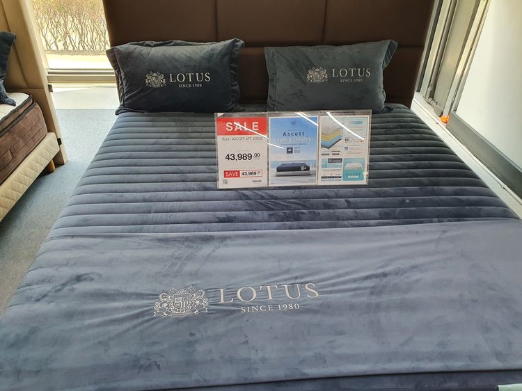ที่นอนยางพาราแท้ Lotus 6 ฟุต รุ่น Ascott รูปที่ 2