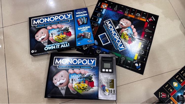 บอร์ดเกมส์ Monopoly Ultimate Banking  และ Monopoly Super Electronic Banking  รูปที่ 2